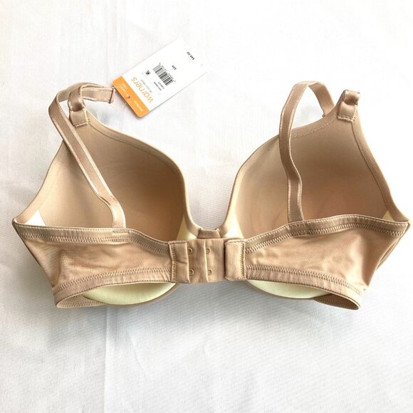Warner's This Is Not A Bra Cushioned Underwire T-Shirt Bra 32D Nude 01593 NWT - Picture 6 of 10